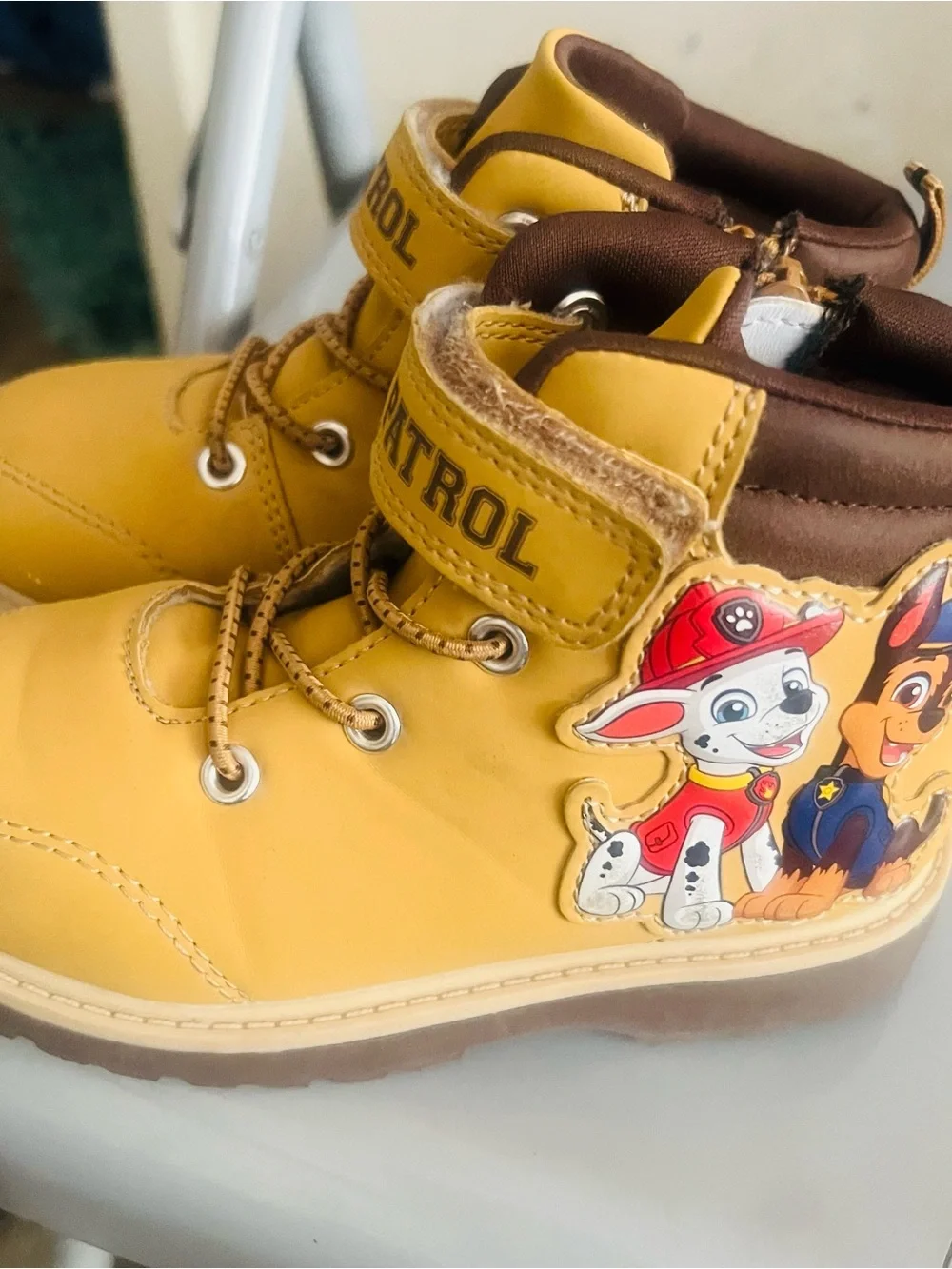 Paw Patrol Kids Lace-Up Timberland Boots